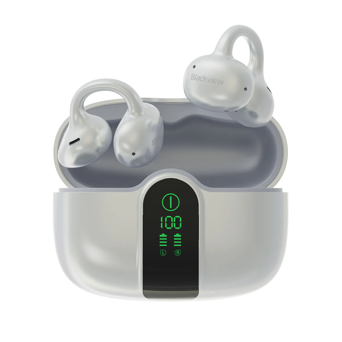 Blackview AirBuds 15 IPX5 Wasserdichte LED-Anzeige Bluetooth 6.0 Clip-on OWS Ohrhörer - Image 8