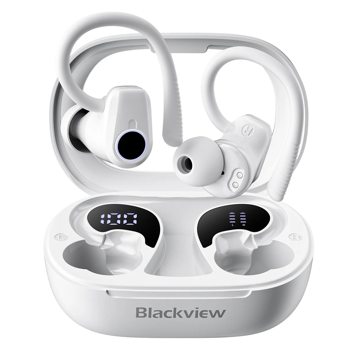 Blackview AirBuds 60 IPX4 wasserdichte Bluetooth 5.3 Halb-In-Ear-TWS-Ohrhörer mit Ohrbügeln - Image 7