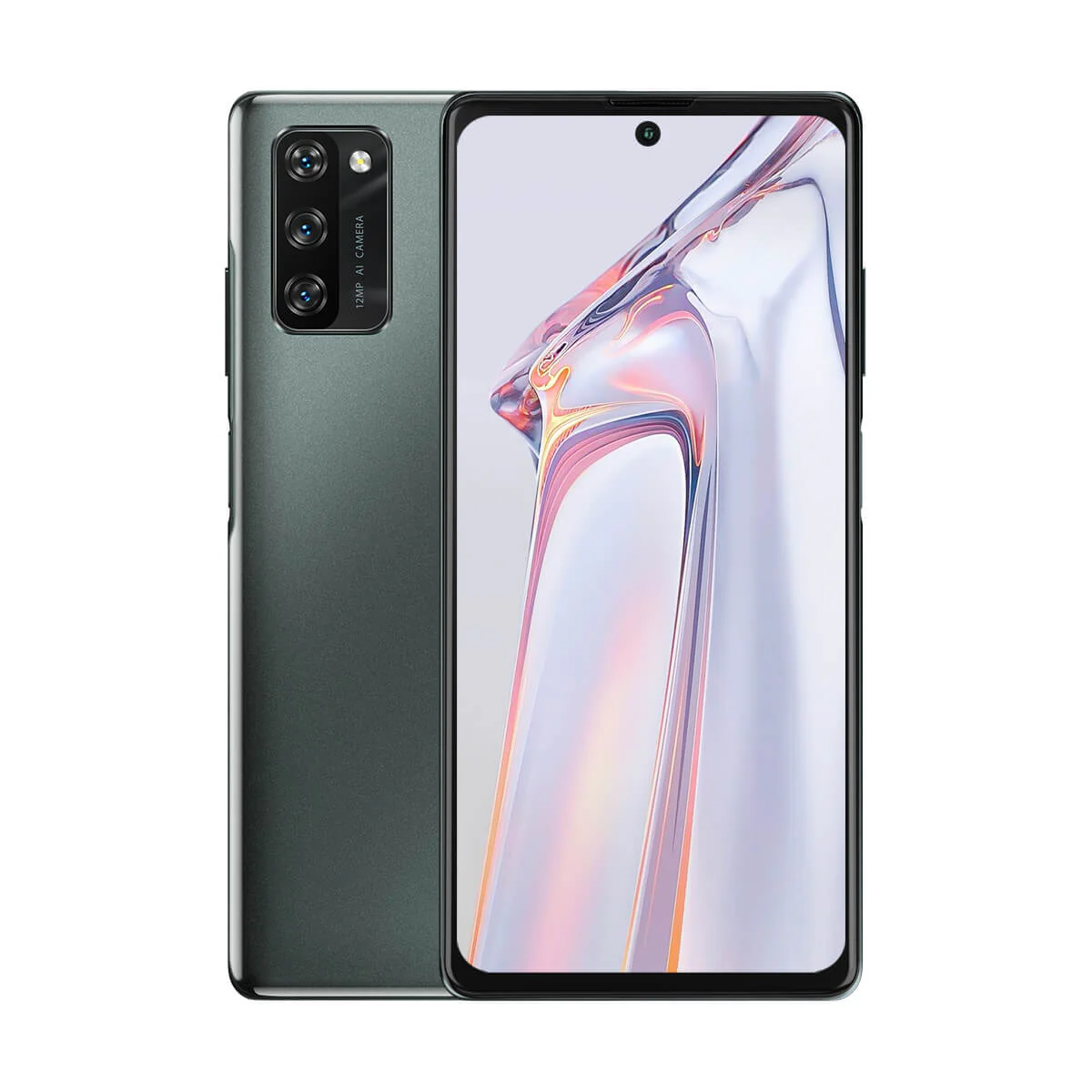 Blackview A100 6,67 Zoll ultradünnes 6 GB + 128 GB 18 W schnell aufladbares 4G-Fingerabdruck-Smartphone