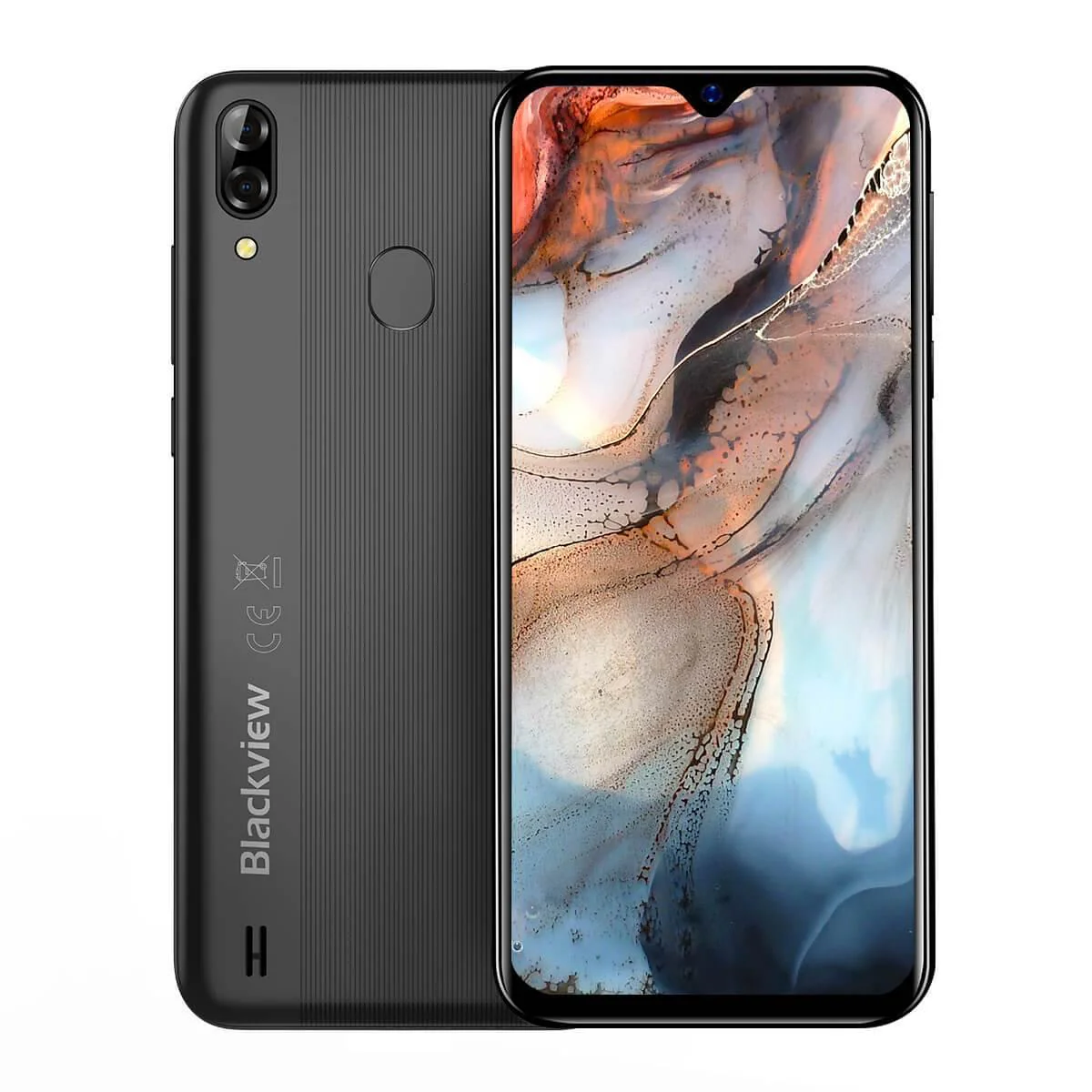 Blackview A60 Plus 4 GB RAM 2,0 GHz CPU Fingerabdruck Android 10 4G Smartphone