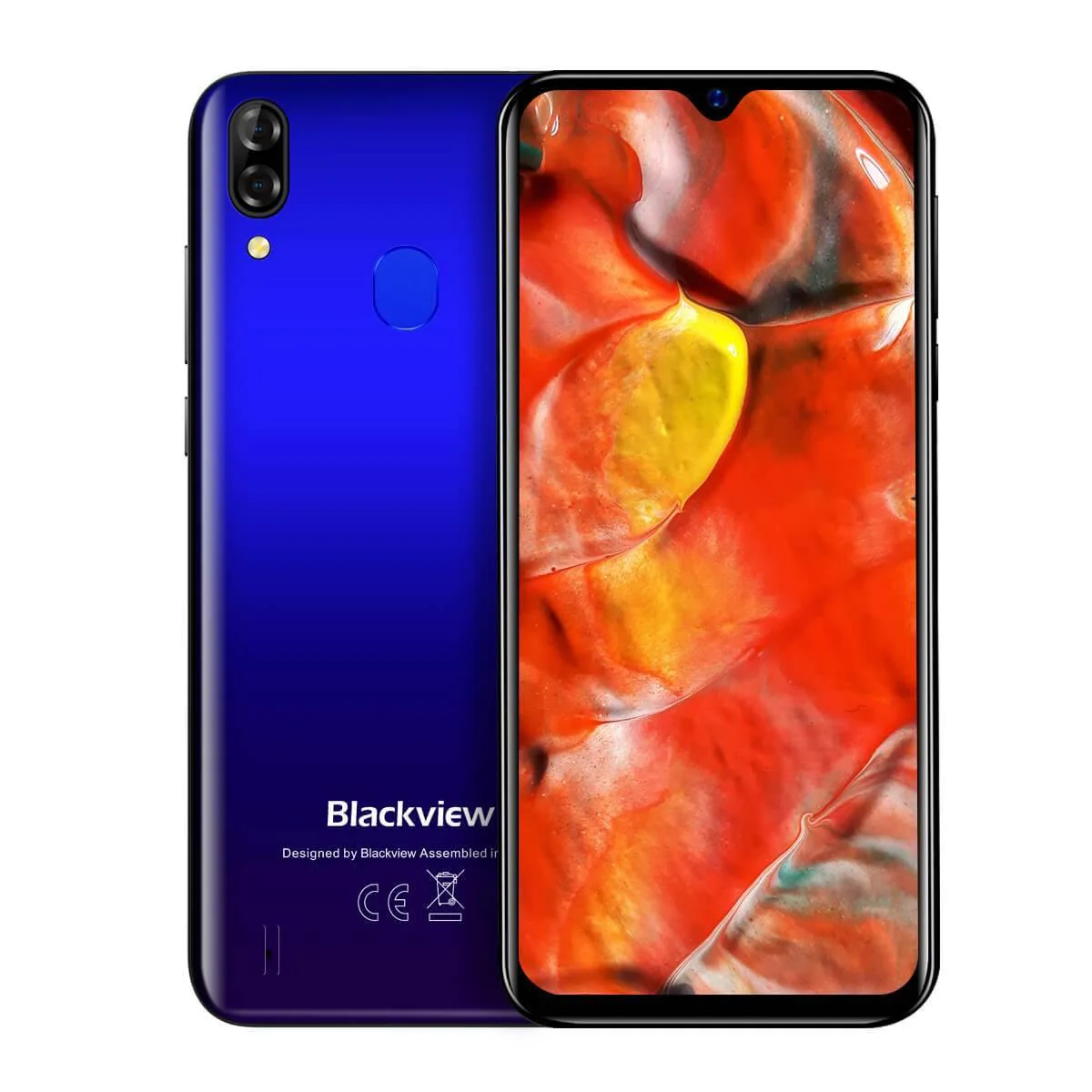 Blackview A60 Plus 4 GB RAM 2,0 GHz CPU Fingerabdruck Android 10 4G Smartphone - Image 7
