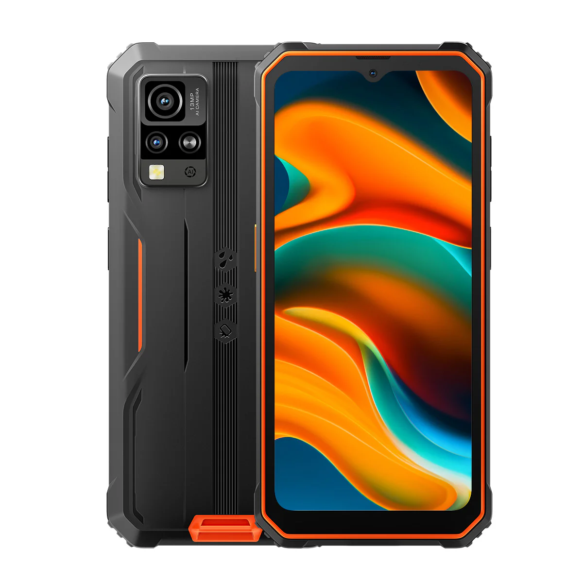 Blackview BV4800 6,56-Zoll Helio A22 2+32GB/3+64GB 5180mAh 4G Robustes Telefon