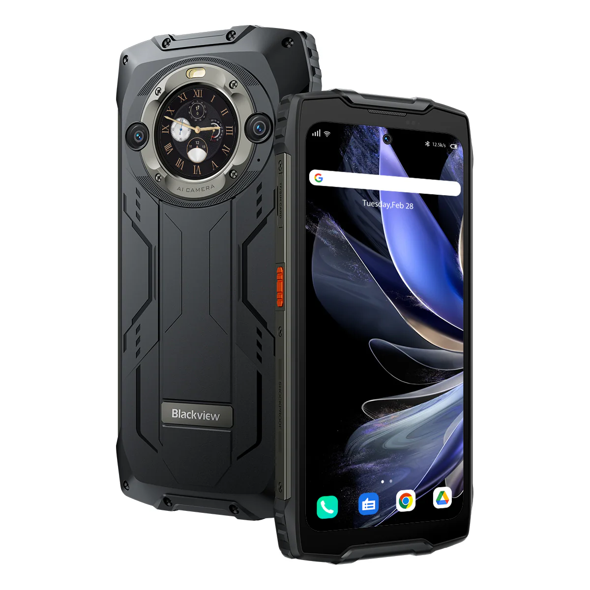 Blackview BV9300 Pro 8/12GB+256GB 6,7-Zoll Haupt- & 1,3-Zoll Rund-Secondary-Display Eingebauter 100LM Taschenlampe 15080mAh 4G Robustes Smartphone - Image 13