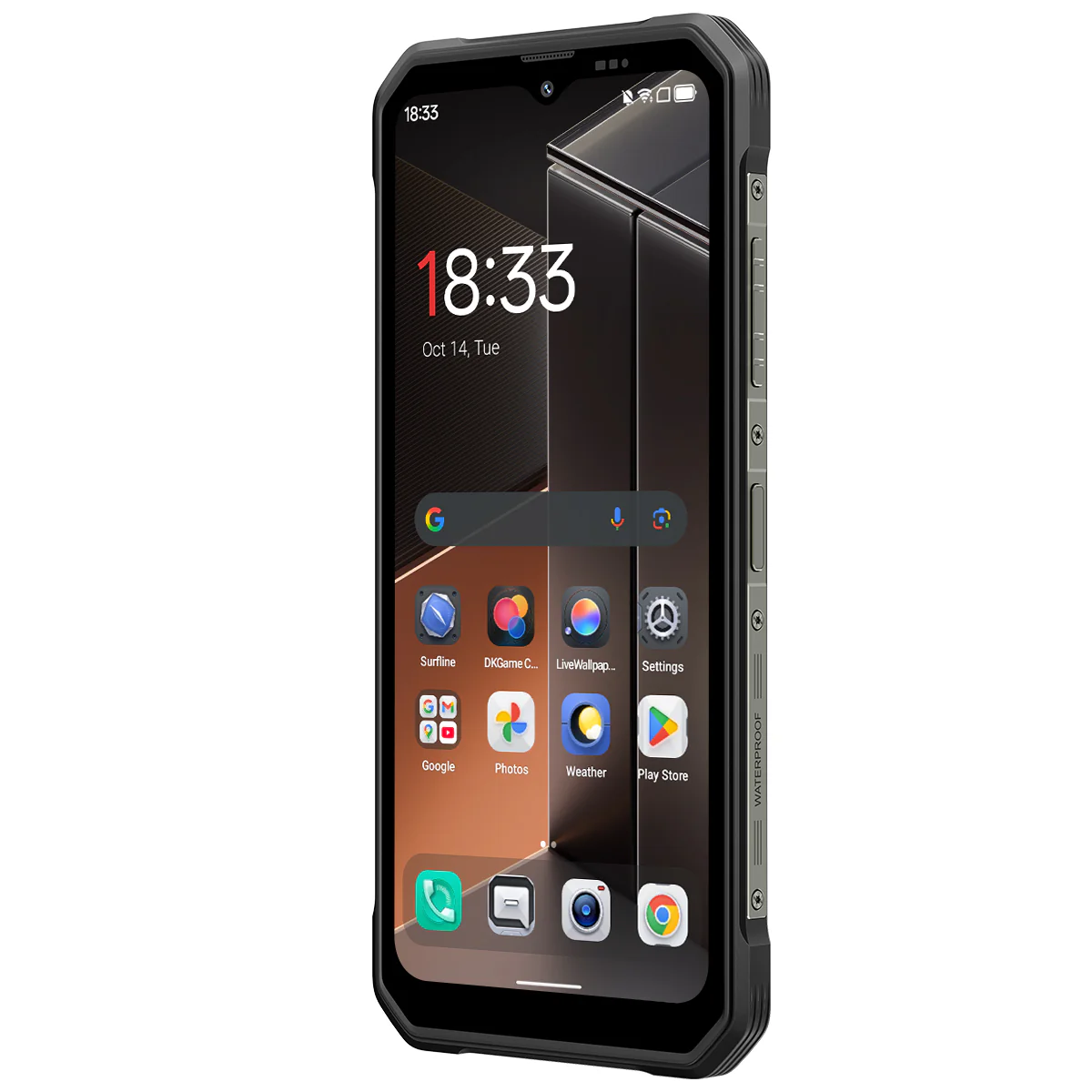 Blackview FORT 100 Ultradünnes 6,56-Zoll MediaTek Helio G81 Octa-Core 5000mAh 16MP+13MP Kamera 4G Robusttelefon - Image 13
