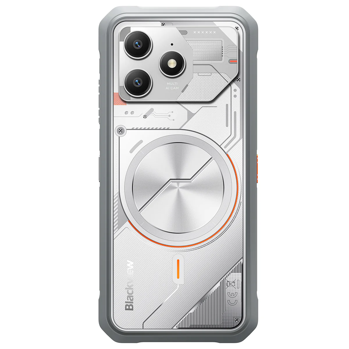 Blackview FORT 100 Ultradünnes 6,56-Zoll MediaTek Helio G81 Octa-Core 5000mAh 16MP+13MP Kamera 4G Robusttelefon - Image 4