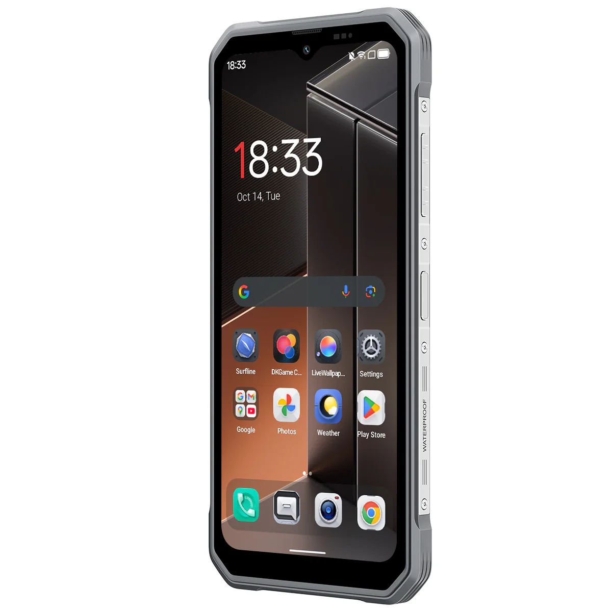 Blackview FORT 100 Ultradünnes 6,56-Zoll MediaTek Helio G81 Octa-Core 5000mAh 16MP+13MP Kamera 4G Robusttelefon - Image 5