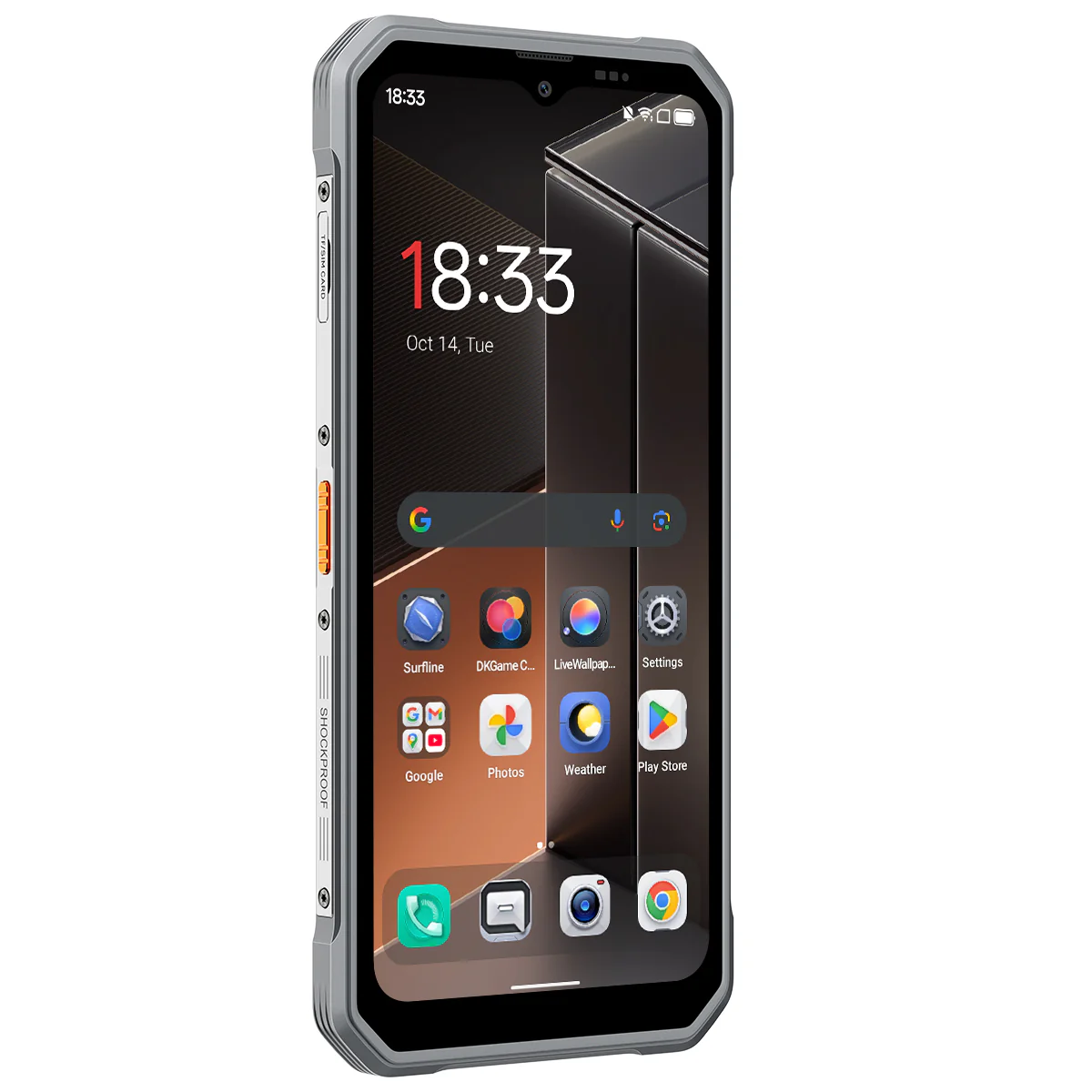 Blackview FORT 100 Ultradünnes 6,56-Zoll MediaTek Helio G81 Octa-Core 5000mAh 16MP+13MP Kamera 4G Robusttelefon - Image 6