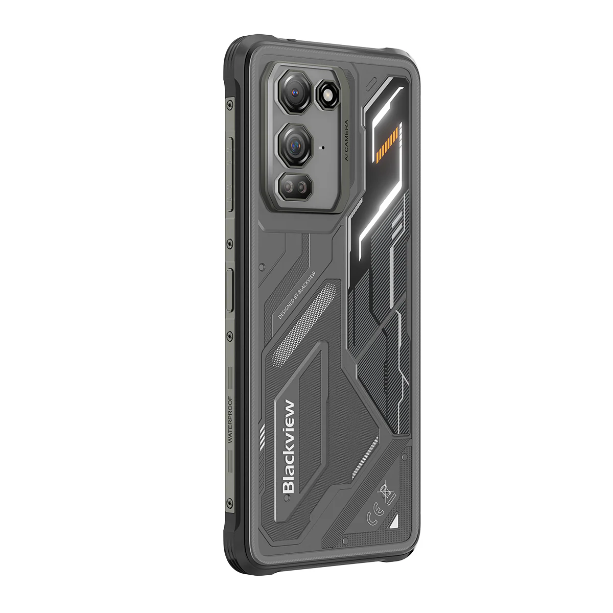 Blackview FORT 200 Schlankes & kabelloses Laden 6,78 Zoll MediaTek Helio G100 Octa-Core 5000mAh 108MP+13MP Nachtsichtkamera Robustes 4G Handy - Image 5