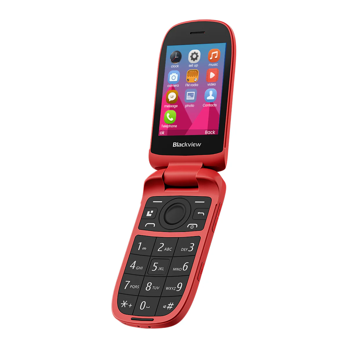 Blackview N2000 Flip 2,8"+1,77" Display Unisoc T107 1500mAh Dual-SIM 4G-Handy - Image 13