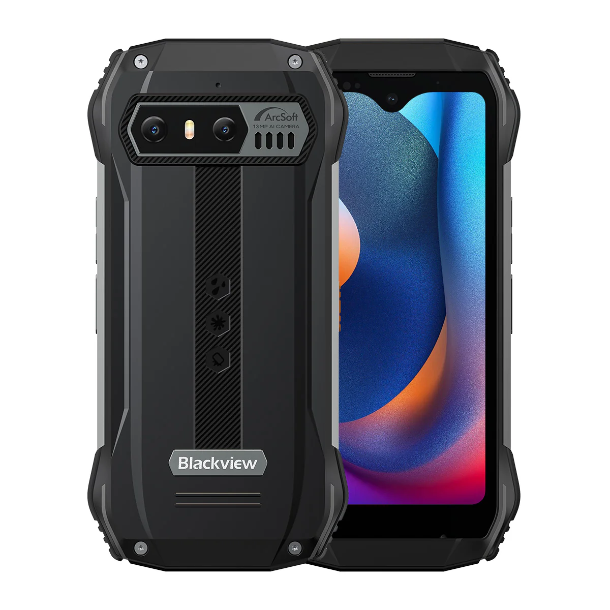 Blackview N6000SE 4,3-Zoll MediaTek MT8788 Octa-Core 4+128GB 3700mAh 4G Mini Ruggedized Mobiltelefon 