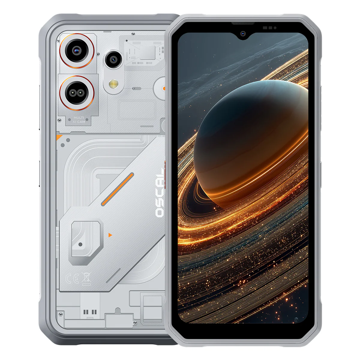 Oscal MARINE 3 6,56" 90Hz Display MediaTek Helio G81 Octa-Core 13MP Infrarot-Nachtsichtkamera 5000mAh 4G Robusttelefon