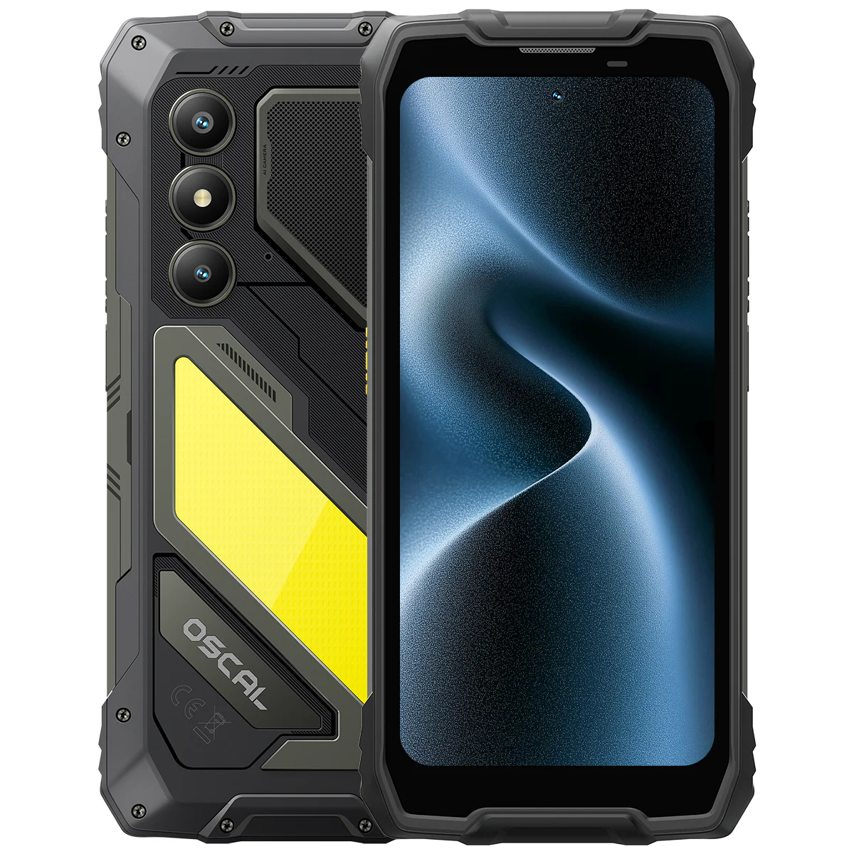Oscal Pilot 5 6,67-Zoll 120Hz Bildschirm Stereo-Lautsprecher & Camping-Licht 15000mAh 5G Robustes Telefon - Image 2