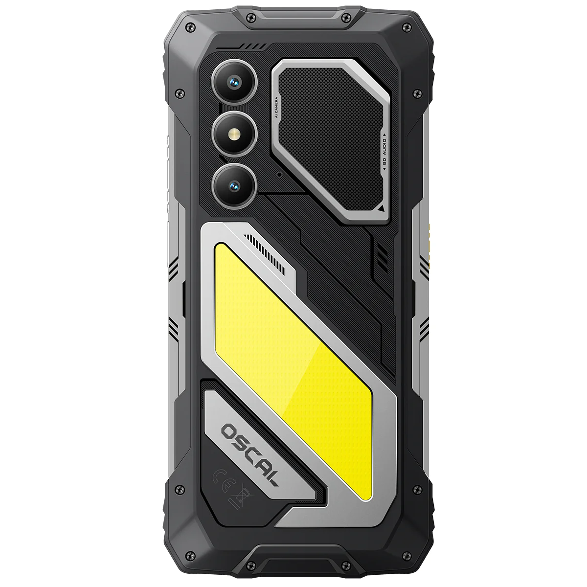 Oscal Pilot 5 6,67-Zoll 120Hz Bildschirm Stereo-Lautsprecher & Camping-Licht 15000mAh 5G Robustes Telefon - Image 4