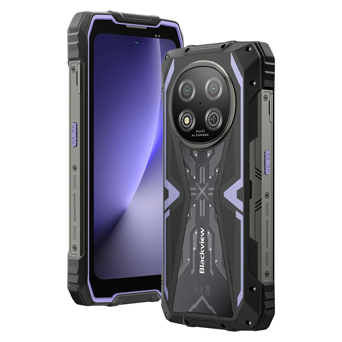 Blackview ROCK 2 6,67-Zoll 120Hz Display UNISOC T8100 5G 6nm Octa-Core 15000mAh 16MP+13MP KI-Kamera 5G Robust Handy - Image 21