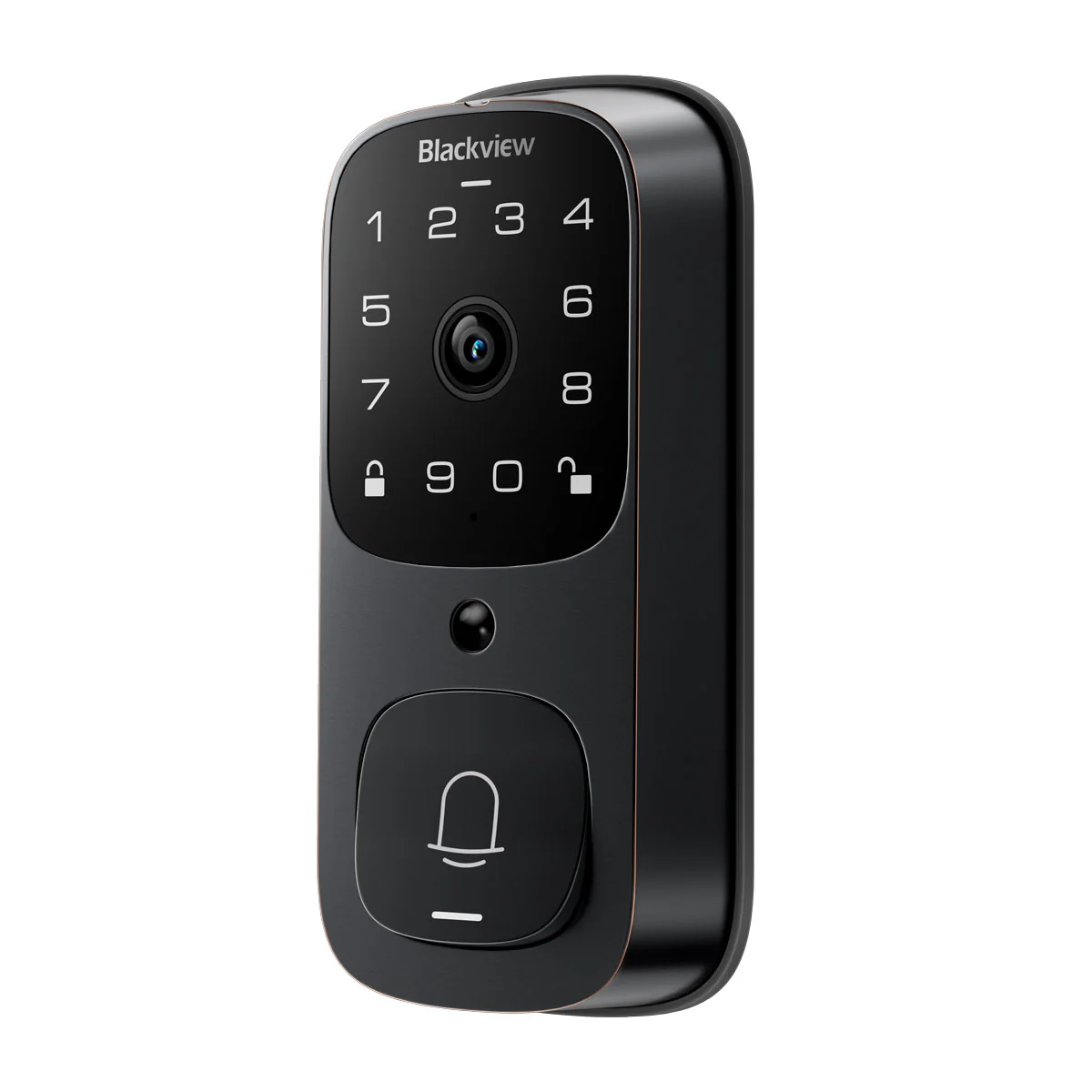 Blackview SE80 3-in-1 Video Smart Lock 3.5K Türkamera+Türklingel+Fingerabdruckentsperrung WIFI-Verbindung & 10000mAh wiederaufladbarer Akku - Image 3
