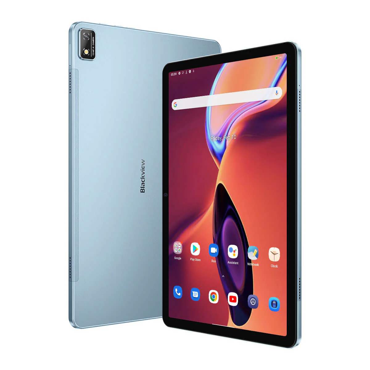 Blackview Tab 16 11 Zoll 2K FHD+ Display Unisoc T616 8GB+256GB 7680mAh Akku Widevine L1 Android Tablet PC - Image 12