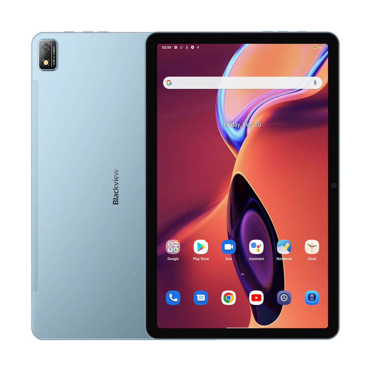 Blackview Tab 16 11 Zoll 2K FHD+ Display Unisoc T616 8GB+256GB 7680mAh Akku Widevine L1 Android Tablet PC - Image 7