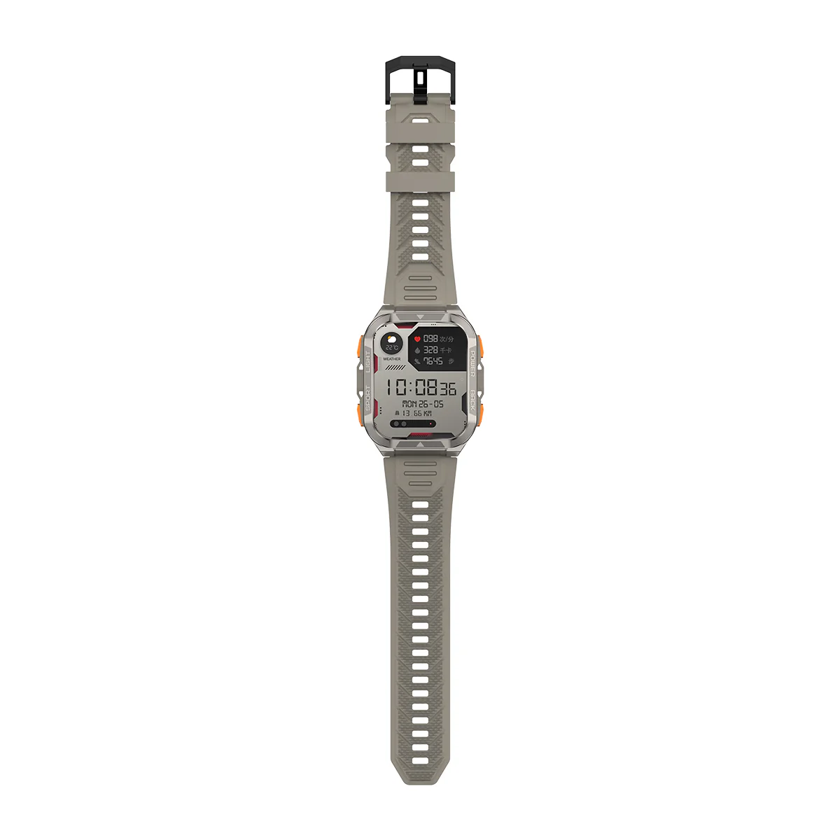 Blackview W80 Pro GPS 1,91-Zoll 900mAh Eingebaute LED-Taschenlampe Outdoor-Sport-Smartwatch - Image 18